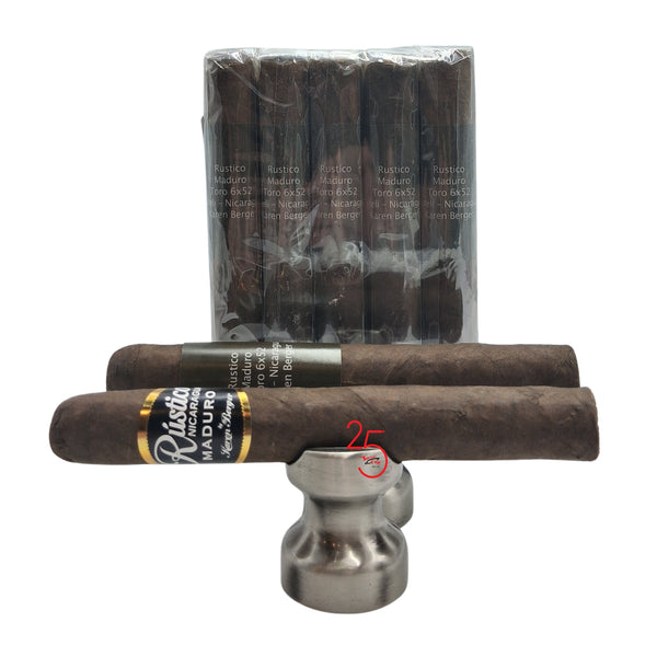 Rustico Maduro Toro...Save 20% ON A BUNDLE OF 20