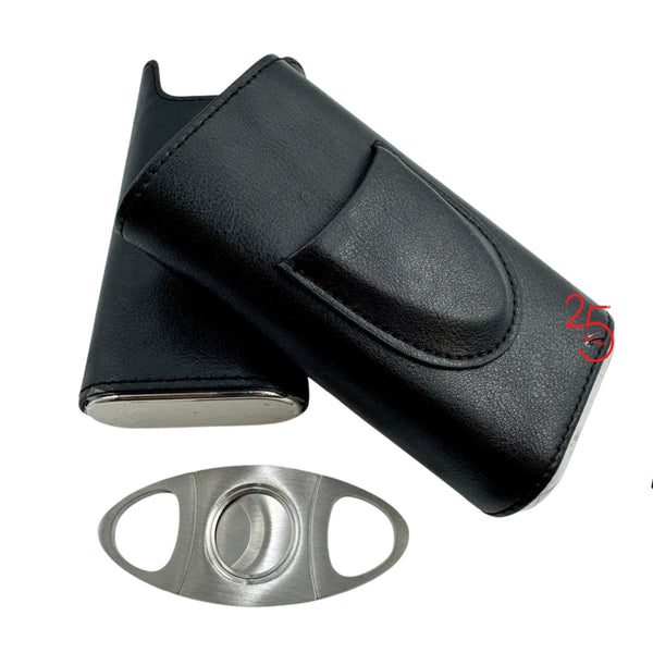 Three Finger 64 Ring Cigar Case With Cutter Reguler $59.99 ON SALE $49.99... Click here to see Collection!