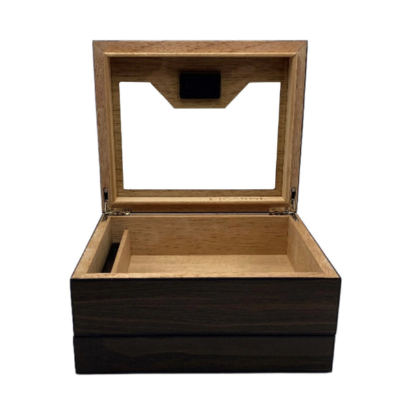 Suave 50+ Cigar Capacity Glass Top Humidor with drawer + Receive $16.99 in FREE Goods with Purchase!