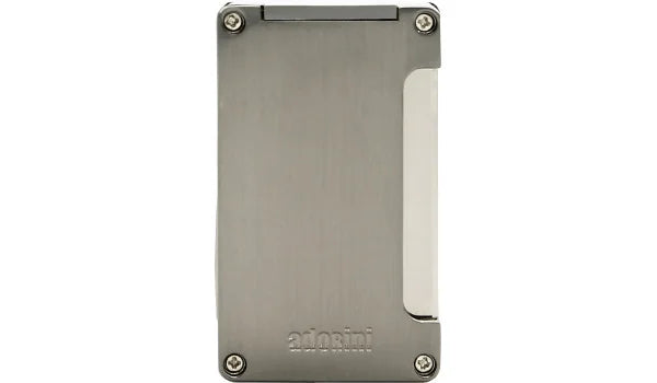 Adorini Silver Jet Lighter with Bullet Cutter