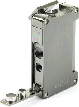 Adorini Silver Jet Lighter with Bullet Cutter