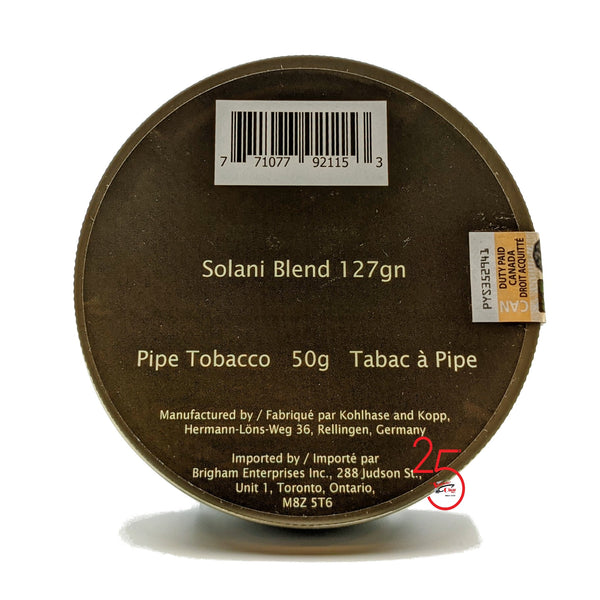 Solani Blend 127gn Pipe Tobacco 50g