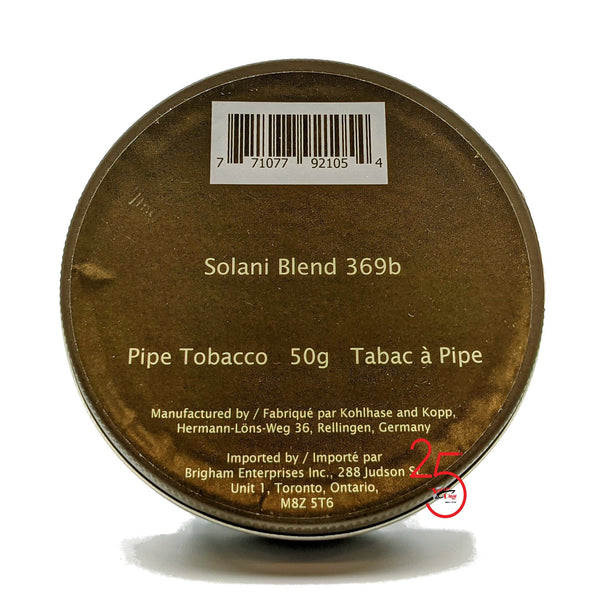 Solani Blend 369b Pipe Tobacco 50g