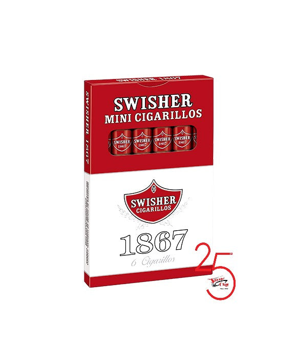 Swisher 1867 Original Mini Cigarillo 6 Pack