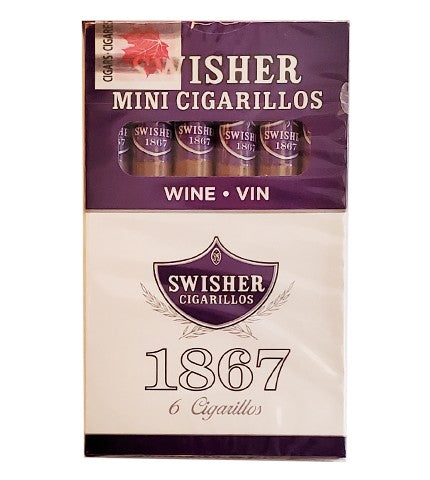 Swisher Wine Mini Cigarillo 6 Pack