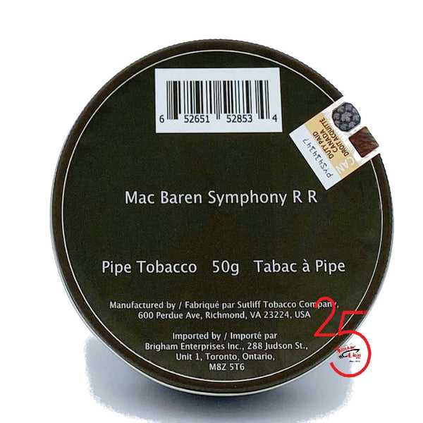 Mac Baren Symphony R R 50g Pipe Tobacco