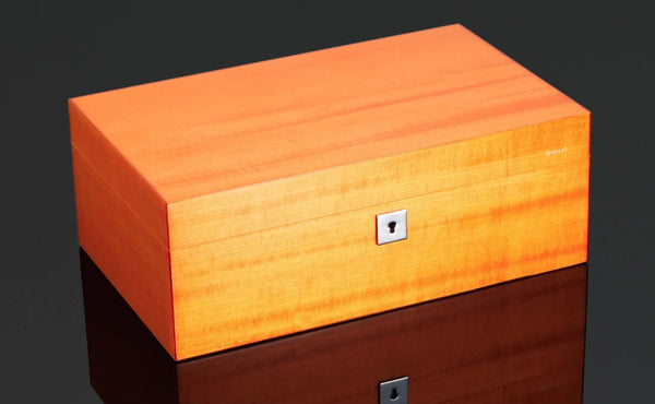 Siglo Tangy Orange 75+ Cigar Capacity Humidor...Regular $1,599.99 ON SALE $1,299.99