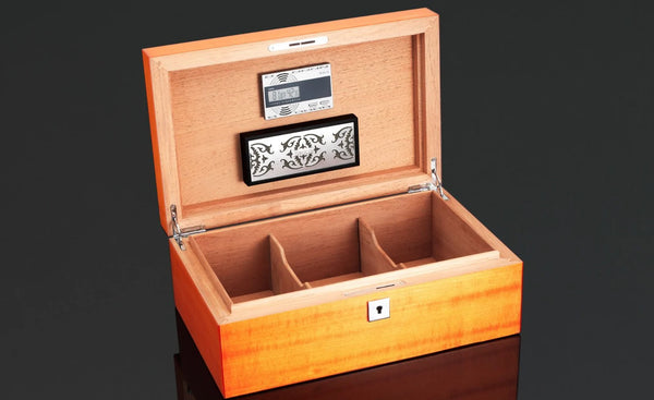 Siglo Tangy Orange 75+ Cigar Capacity Humidor...Regular $1,599.99 ON SALE $1,299.99