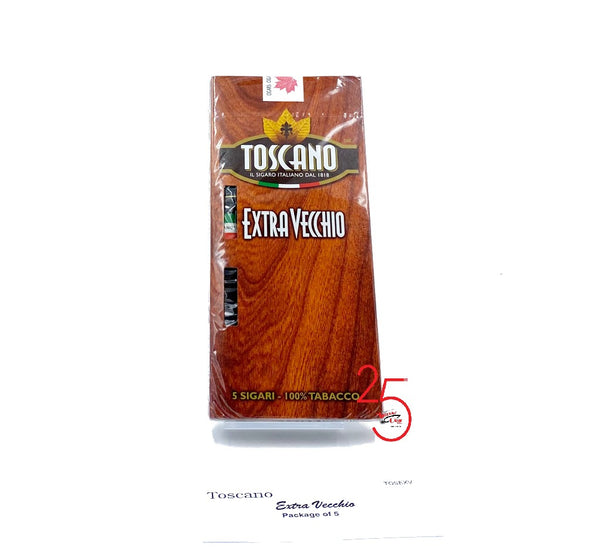 Toscano Extra Vecchio Package of 5... SAVE 10%