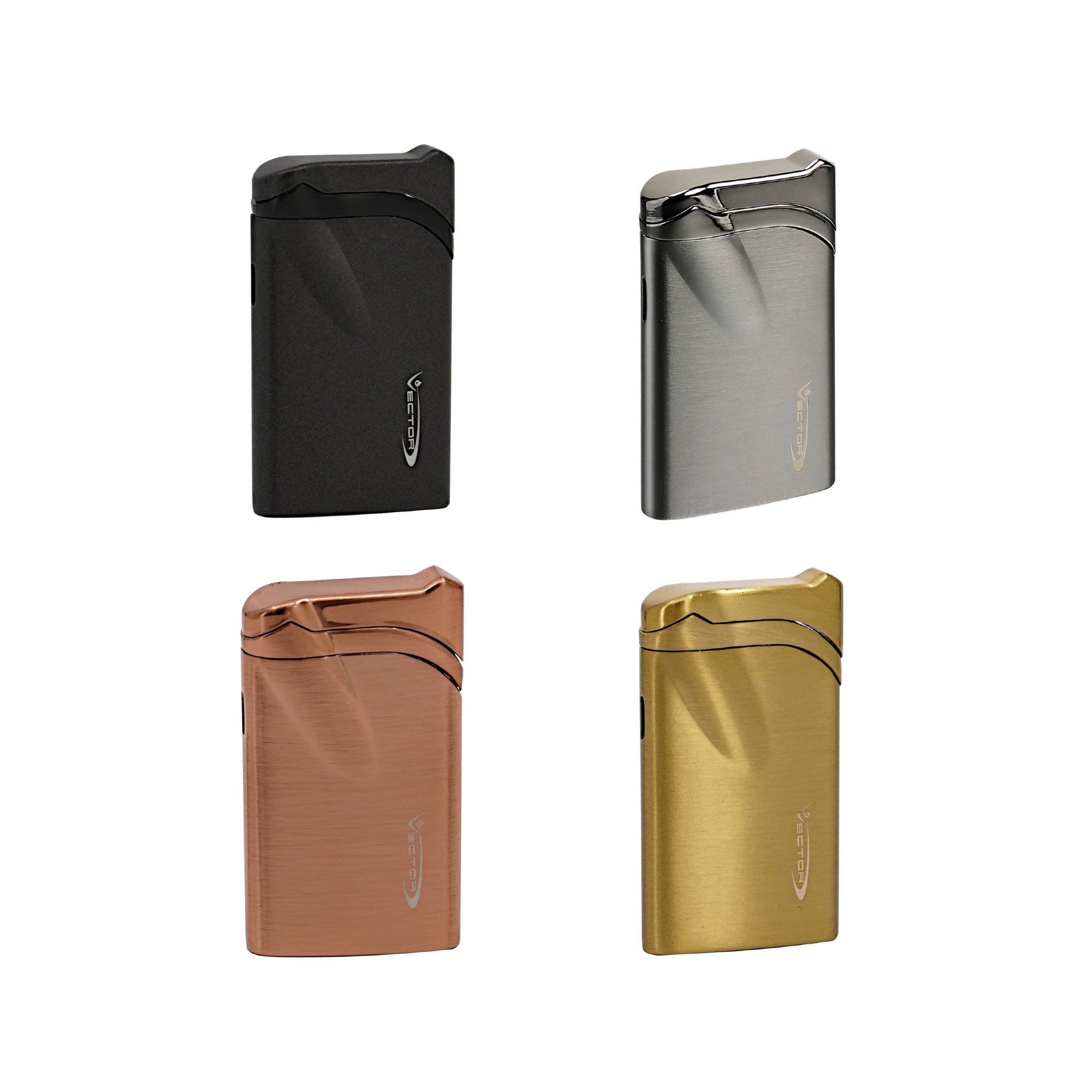vector cigarette lighters KGM Vector Ironquad Wind Resistant Quad Flame Jet Torch Cigar Butane Lighter (Chrome Satin) : Health & Household Vector lighters serve the needs of those who appreciate cigars and pipe smoking alike! Vector Duke Dual Flame 02