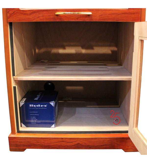 Galleria End Table 600+cc Humidor Includes Hydra SM Electronic Humidifier ($199.99 FREE.) NOT AVAILABLE FOR SHIPPING, LOCAL PICK-UP ONLY!