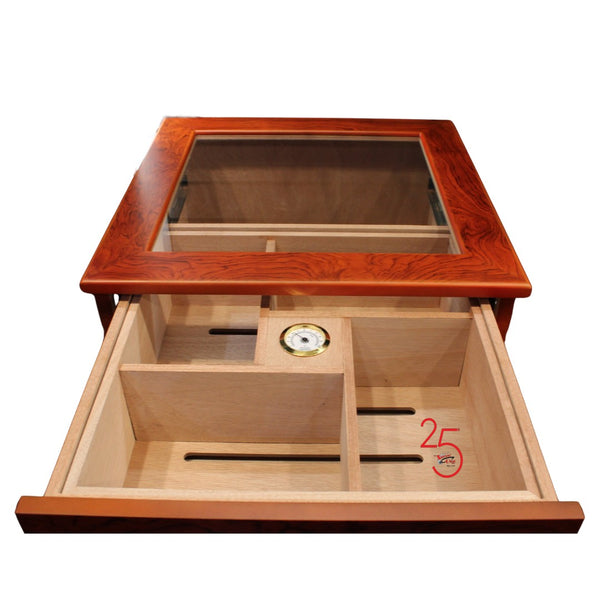 Galleria End Table 600+cc Humidor Includes Hydra SM Electronic Humidifier ($199.99 FREE.) NOT AVAILABLE FOR SHIPPING, LOCAL PICK-UP ONLY!