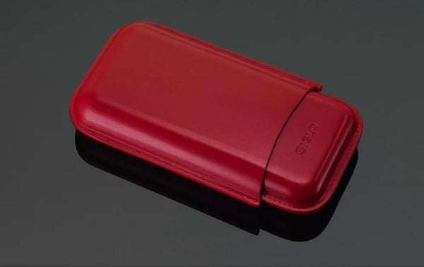 Red Siglo cigar case