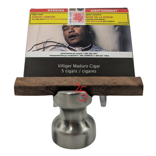 Villiger Maduro Cigar packaging featuring a warning label on a white background.