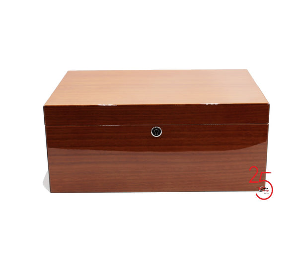 York Bubinga Wood 150+ Cigar Capacity Humidor