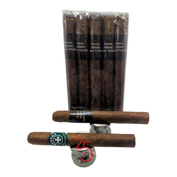 Bravos Super Corona Habano front viwe
