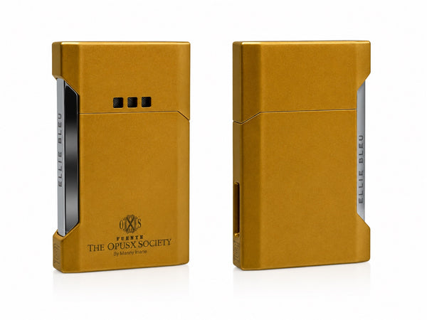 Elie Bleu J14 Opus X Society Gold Lighter
