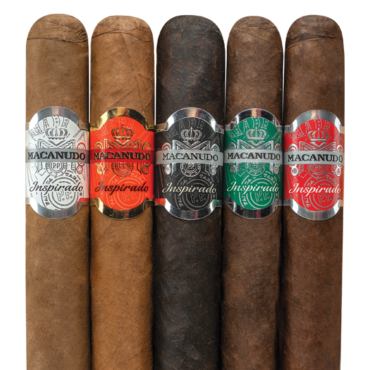 Macanudo Inspirado Toro 5 Pack Sampler