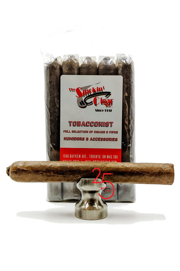 The Smokin' Cigar Inc. AJF Churchill Maduro 7x60. Buy 10 and get one for a penny!