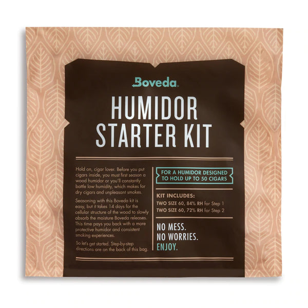 Boveda 50+ Humidor Seasoning Starter Kit - TSC Inc. Boveda