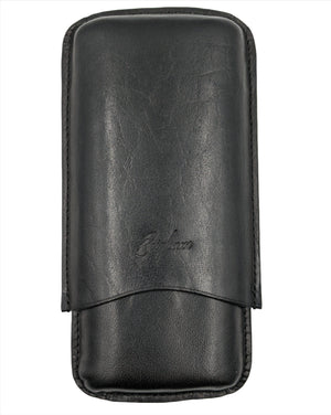Brigham Three Cigar Black Toro Case. - TSC Inc. Brigham Accessories