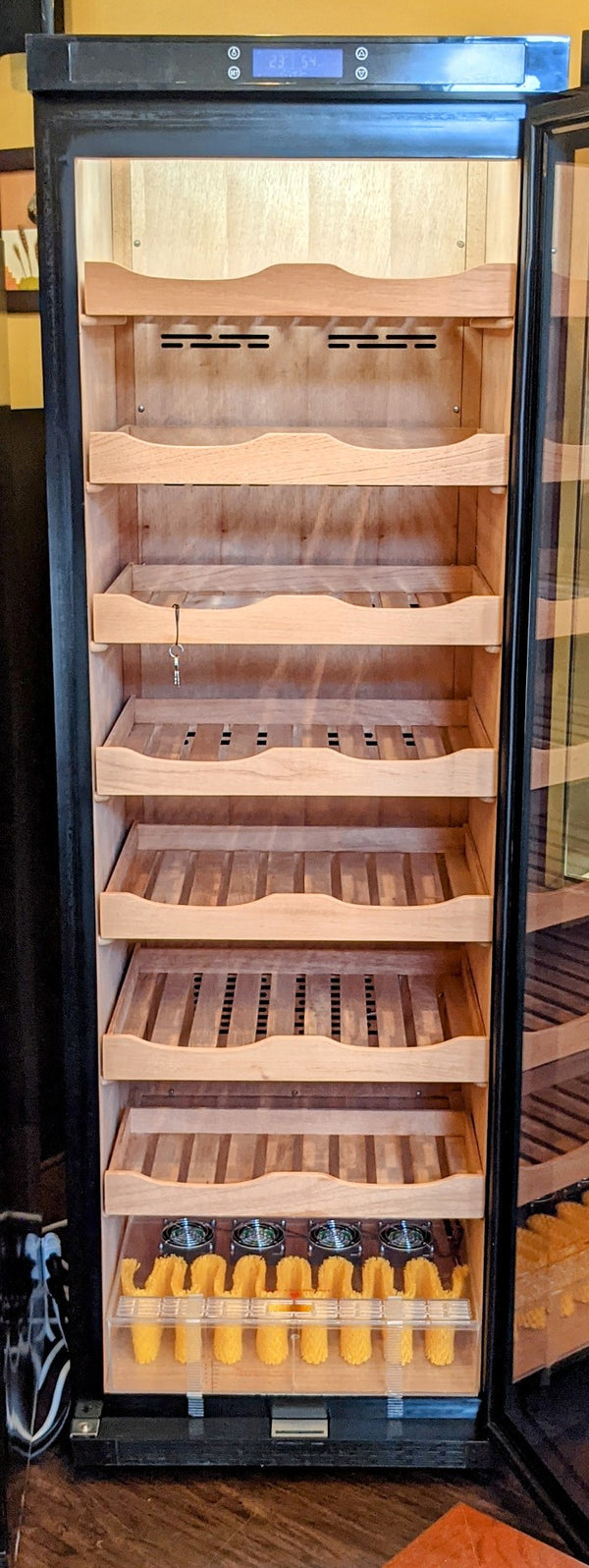 7 Shelf Electric 1500+CC Cabinet Humidor. NOT AVAILABLE FOR SHIPPING, LOCAL PICK-UP ONLY! - TSC Inc. The Smokin' Cigar Inc Humidors