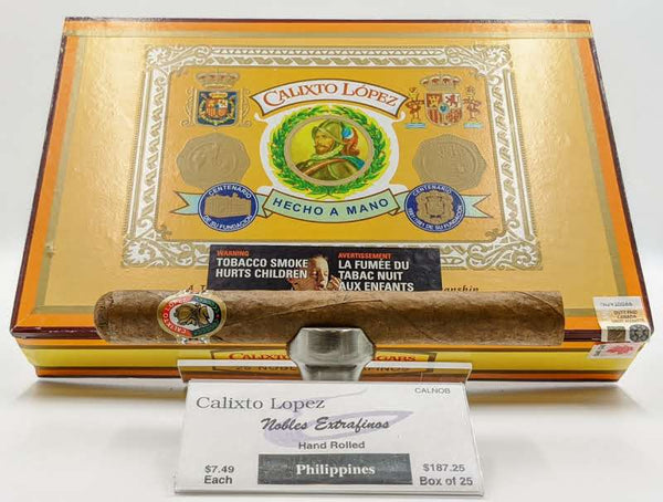 Calixto Lopez Nobles Extrafinos - TSC Inc. Calixto Lopez Cigar