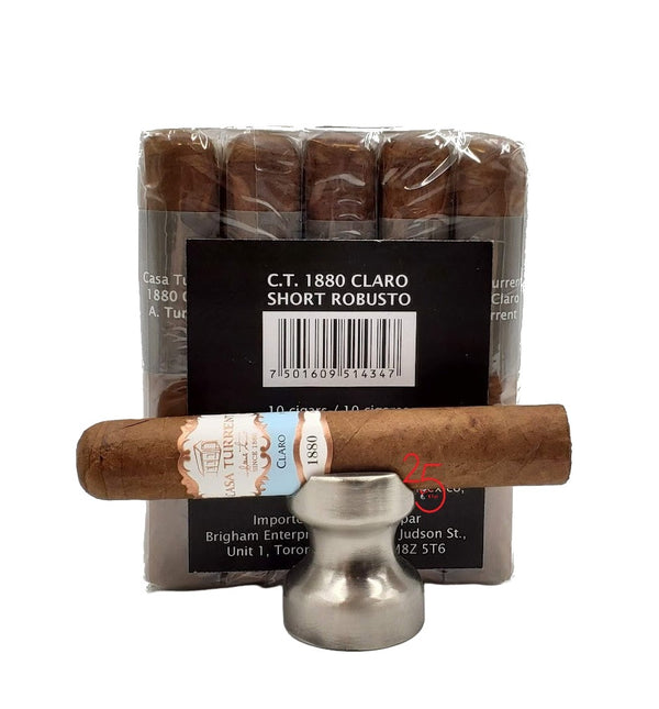 1880 Series Casa Turrent Claro Short Robusto... SAVE 10% - TSC Inc. Casa Turrent Cigar