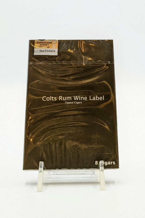 Colts Rum and Wine Label Tipped Cigarillos 8 Pack - The Smokin' Cigar Inc. Colts Cigarillos