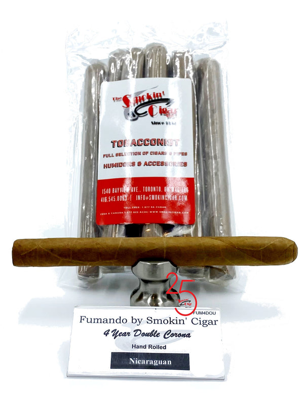 Fumando by Smokin' Cigar 4 Year Double Corona. Buy 10 and get one for a penny!