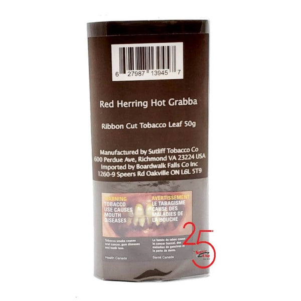 Hot Grabba Red Herring 50g Pipe Tobacco