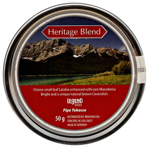Legend Heritage Blend 50g Pipe Tobacco - TSC Inc. Legend Pipe Tobacco