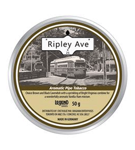 Legend Ripley Avenue 50g Pipe Tobacco - TSC Inc. Legend Pipe Tobacco