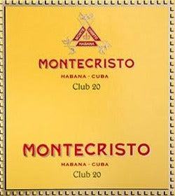 Montecristo Clubs Pack of 20... SAVE 10% - TSC Inc. Montecristo Cigarillos