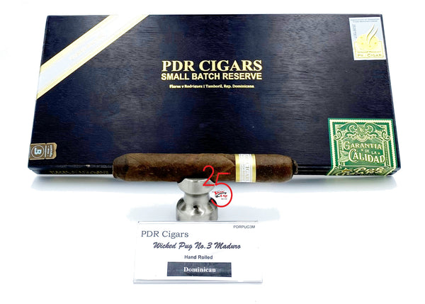 PDR Cigars Wicked Pug No. 3 Maduro