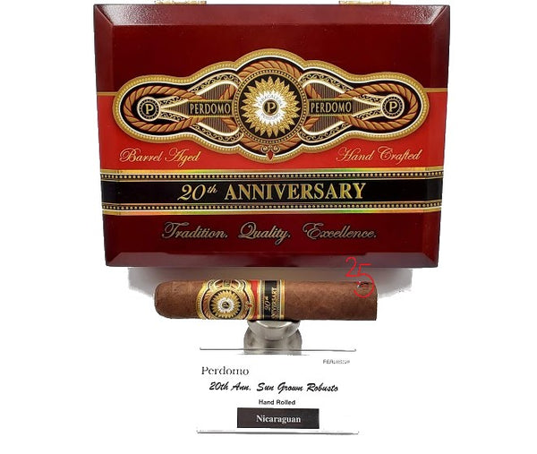 Perdomo 20th Anniversary Robusto Sungrown - TSC Inc. Perdomo Cigar