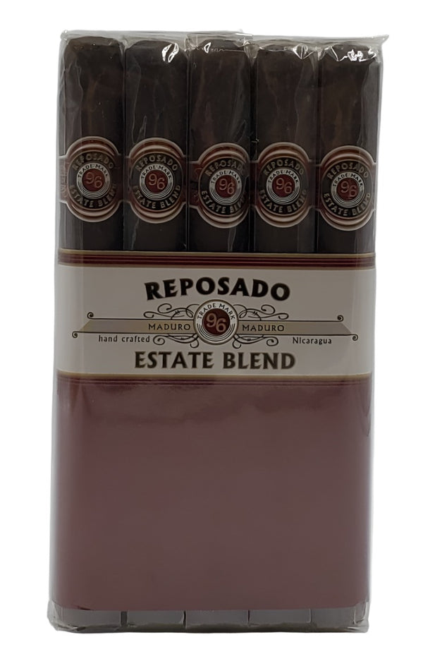 10 Reposado 96 Estate Blend Nicaraguan Churchill Maduro... Sorry NOT eligible for FREE mail order shipping,Free Local Home Delivery available.