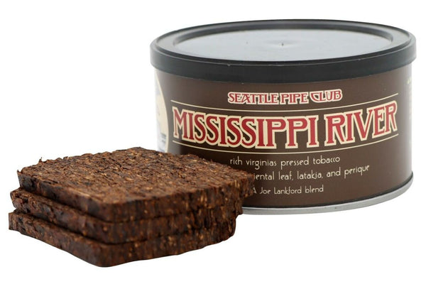 Seattle Pipe Club Mississippi River 50g Pipe Tobacco - TSC Inc. Seattle Pipe Club Pipe Tobacco