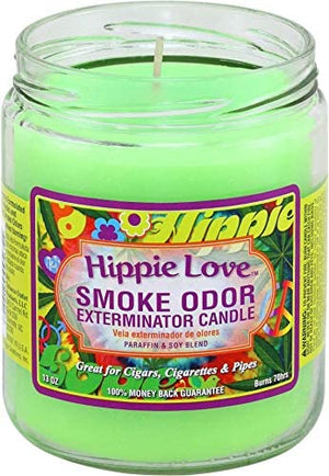 Smoke Odor Hippie Love Candle - TSC Inc. Smoke Odor Candle Accessories