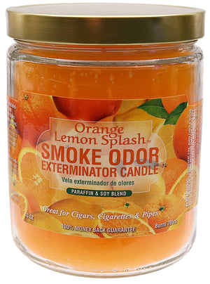 Smoke Odor Orange Lemon Splash Candle - TSC Inc. Smoke Odor Candle Accessories