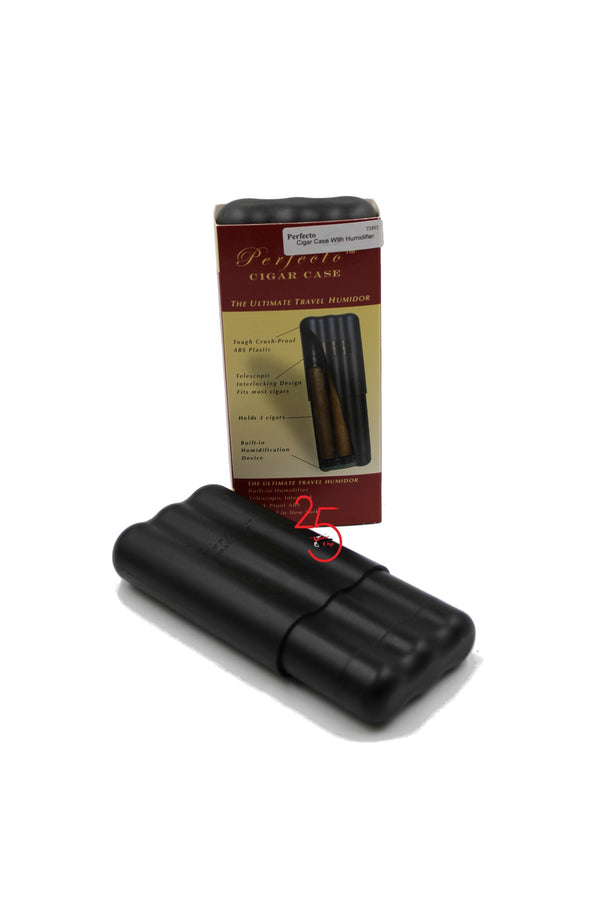 Perfecto 3 Finger Cigar Case - TSC Inc. Perfecto Accessories