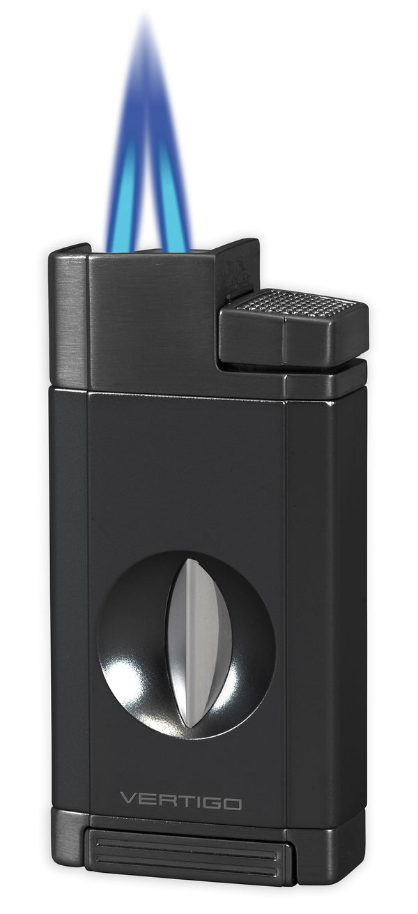 Vertigo Saber Double Flame with V-Cutter Lighter ONLY $44.99...Click here to see Collection! - TSC Inc. Vertigo Lighters