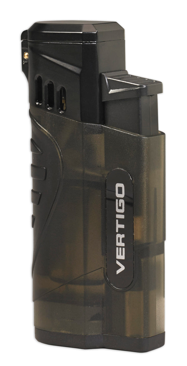 Vertigo Stinger 4 Flames Torch with built in Cigar Punch. Click here to see Collection! - TSC Inc. Vertigo Lighters